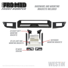 Load image into Gallery viewer, Westin 14+ Toyota Tundra Pro-Mod Front Bumper - Tex. Blk