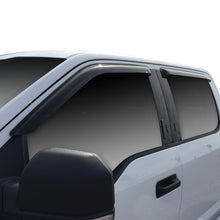 Load image into Gallery viewer, Westin Ford F-150 SuperCrew Wade Slim Wind Deflector 4pc - Smoke