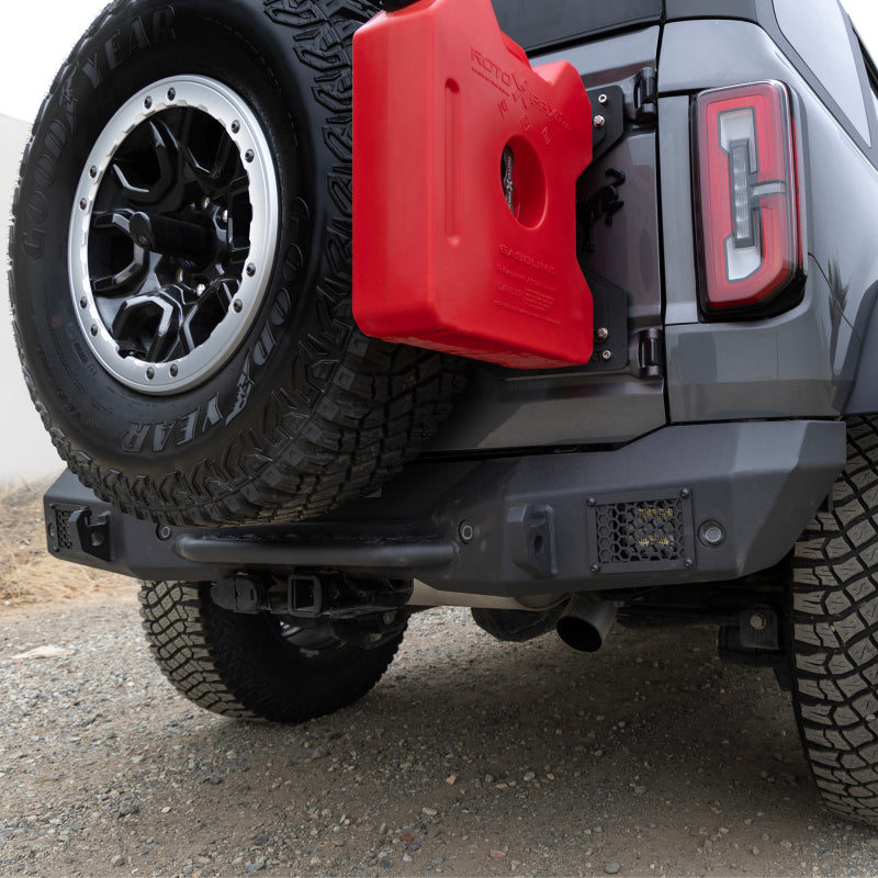 Go Rhino Ford Bronco 2/4dr (Excl. Sport) Rockline Rear Full Width Bumper