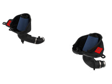 Load image into Gallery viewer, The aFe Takeda Stage-2 Pro 5R Cold Air Intake pipes with signature blue and red detailing