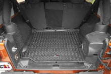 Load image into Gallery viewer, Rugged Ridge Floor Liner Cargo Black Jeep Wrangler Unlimited JK 4 Dr