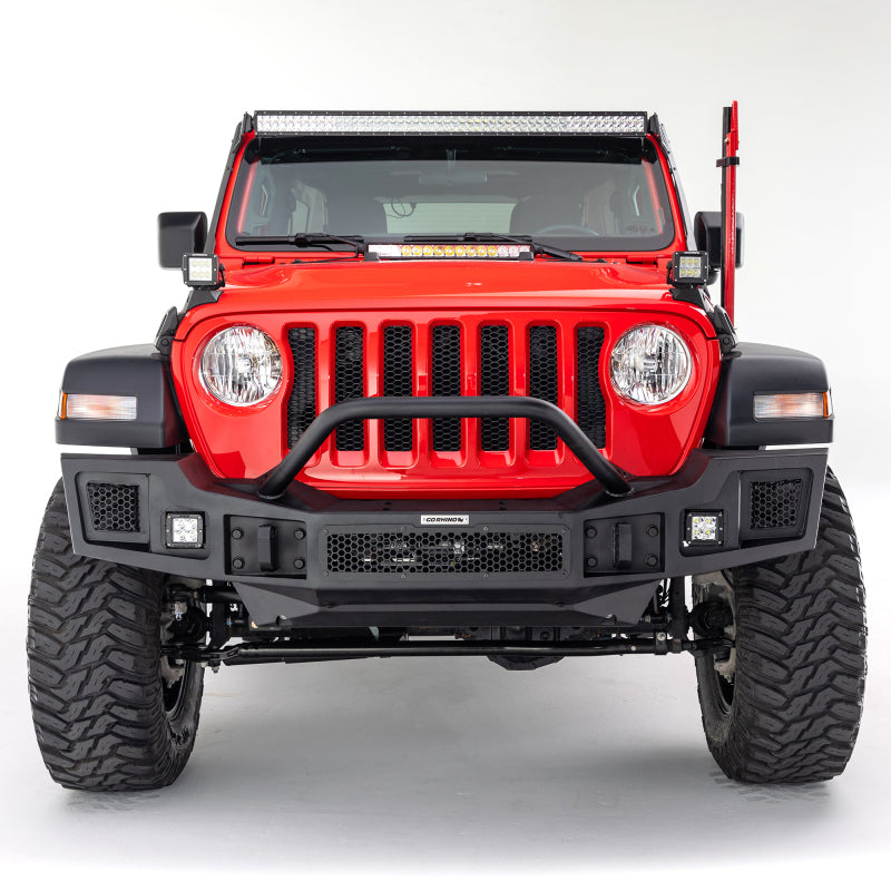 Go Rhino Jeep Wrangler JL/JLU/Gladiator JT Light Mount - 20in Single Row