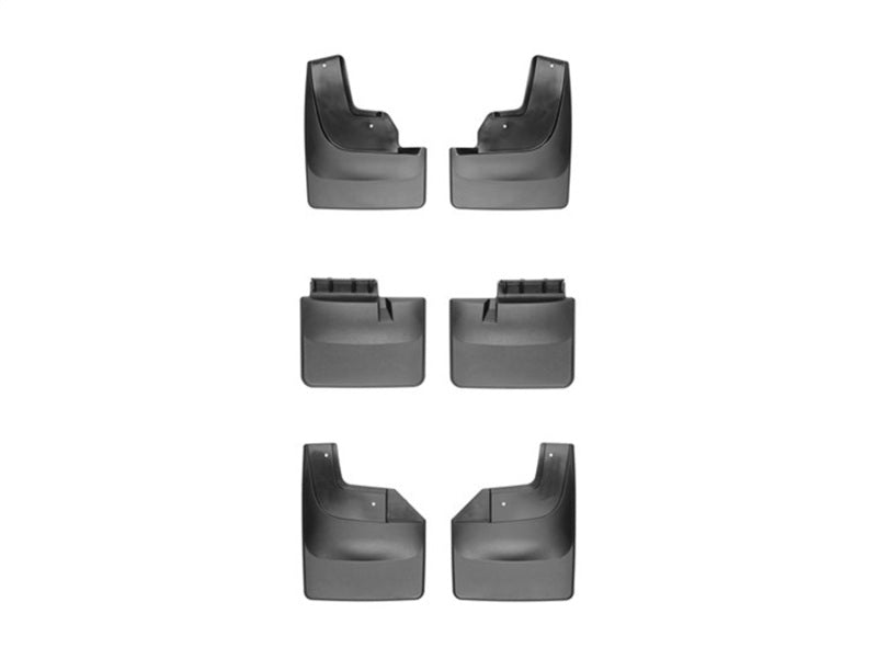 WeatherTech Ford F-150 Raptor No Drill MudFlaps - Black