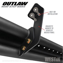 Load image into Gallery viewer, Westin 09+ Dodge RAM 1500 Crew Cab Outlaw Nerf Step Bars
