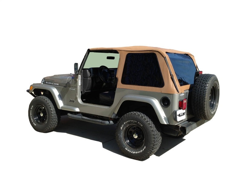 Rampage Jeep Wrangler(TJ) Frameless Soft Top Kit - Spice