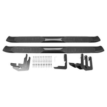 Load image into Gallery viewer, Westin Chevy Silverado 1500 Crew Cab PRO TRAXX 5 Oval Nerf Step Bars - Black