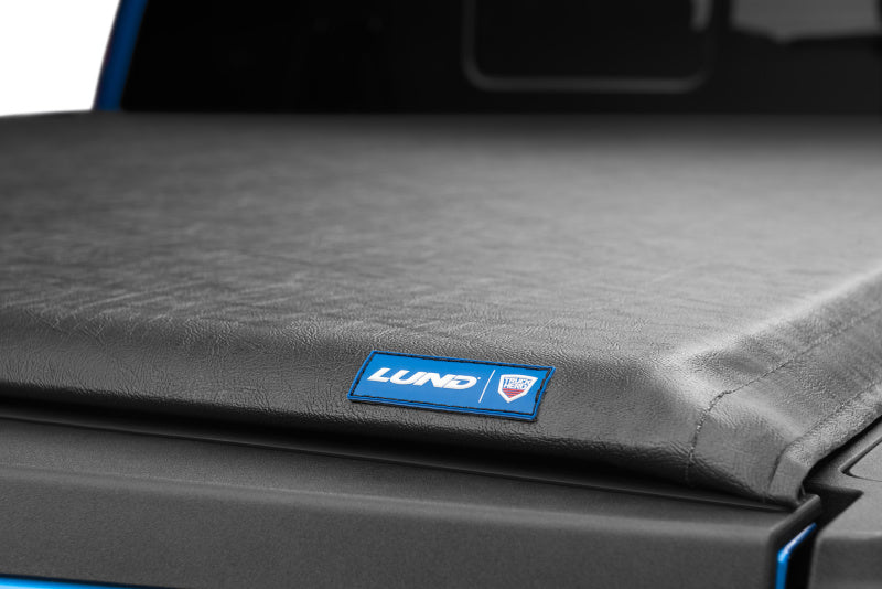 Lund Ford Ranger (5ft Bed) Genesis Roll Up Tonneau Cover - Black