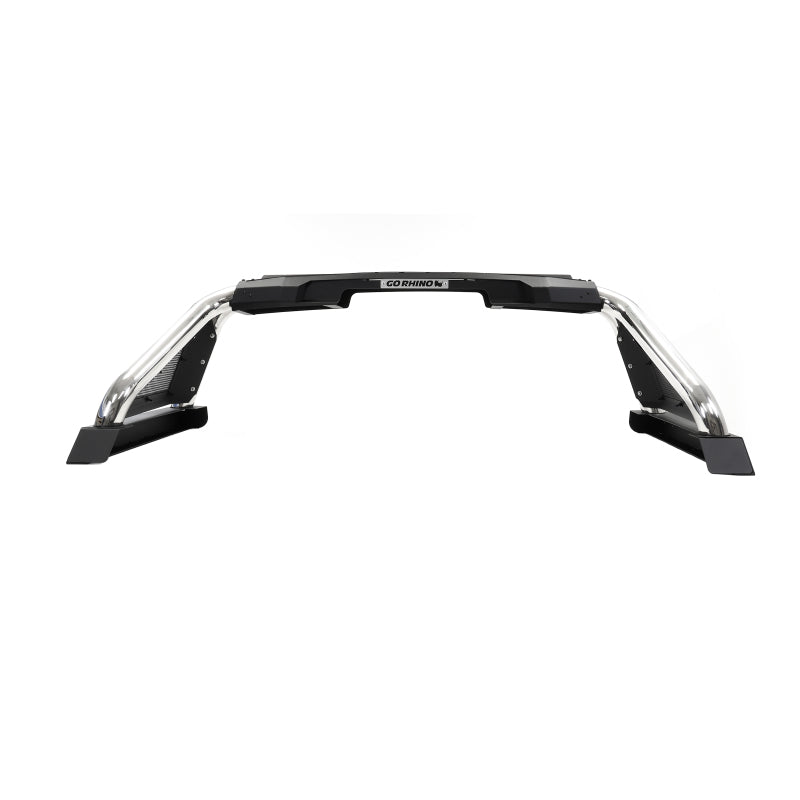 Go Rhino Toyota Tundra 4dr Sport Bar 2.0 for Full Size Trucks - Polished SS (Drilling Req.)