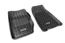 Load image into Gallery viewer, Rugged Ridge Floor Liner Front Black Jeep Logo Cherokee XJ