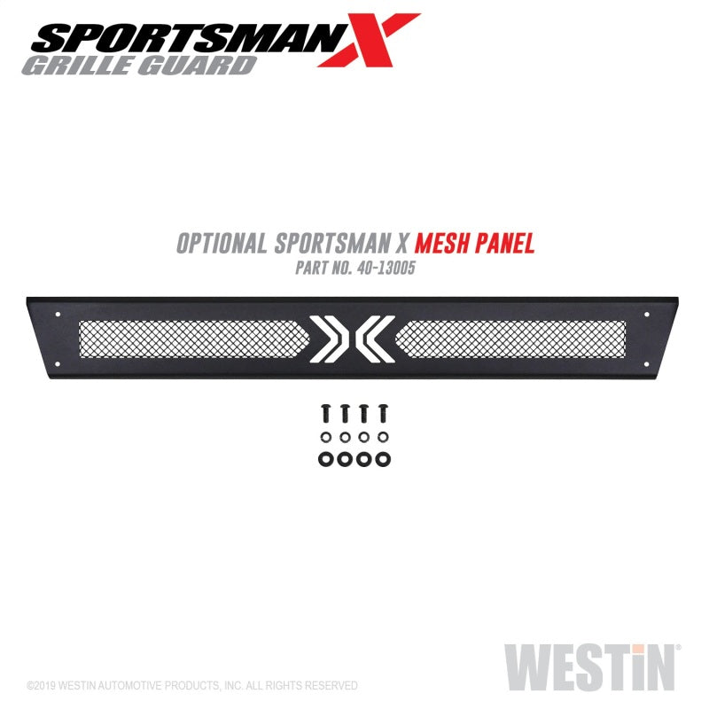 Westin 12+ Nissan Frontier Sportsman X Grille Guard - Textured Black
