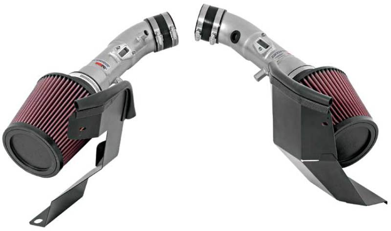 K&N G35 Dual Silver Typhoon Short Ram Intakes