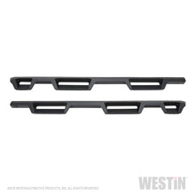 Load image into Gallery viewer, Westin Chevrolet Silverado/Sierra 1500 (5.5ft) Drop Wheel to Wheel Nerf Step Bars - Txt Black
