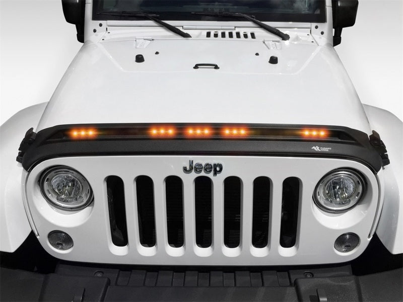 Rugged Ridge Jeep Wrangler JK/JKU Lightshield Hood Guard