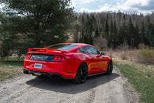 Load image into Gallery viewer, MBRP Ford Mustang GT 2.5in Black Coated Non Active Dual Axle Back Exhaust - 4in Dual Wall Tips
