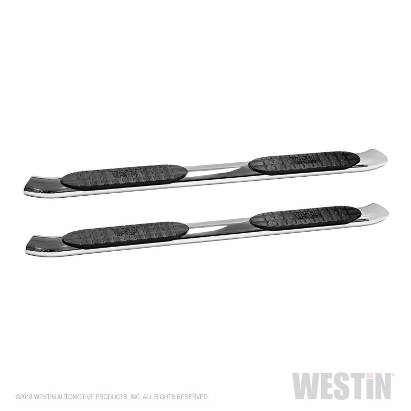 Westin 19+ RAM 1500 Quad Cab (Excl. Classic) PRO TRAXX 5 Oval Nerf Step Bars - SS