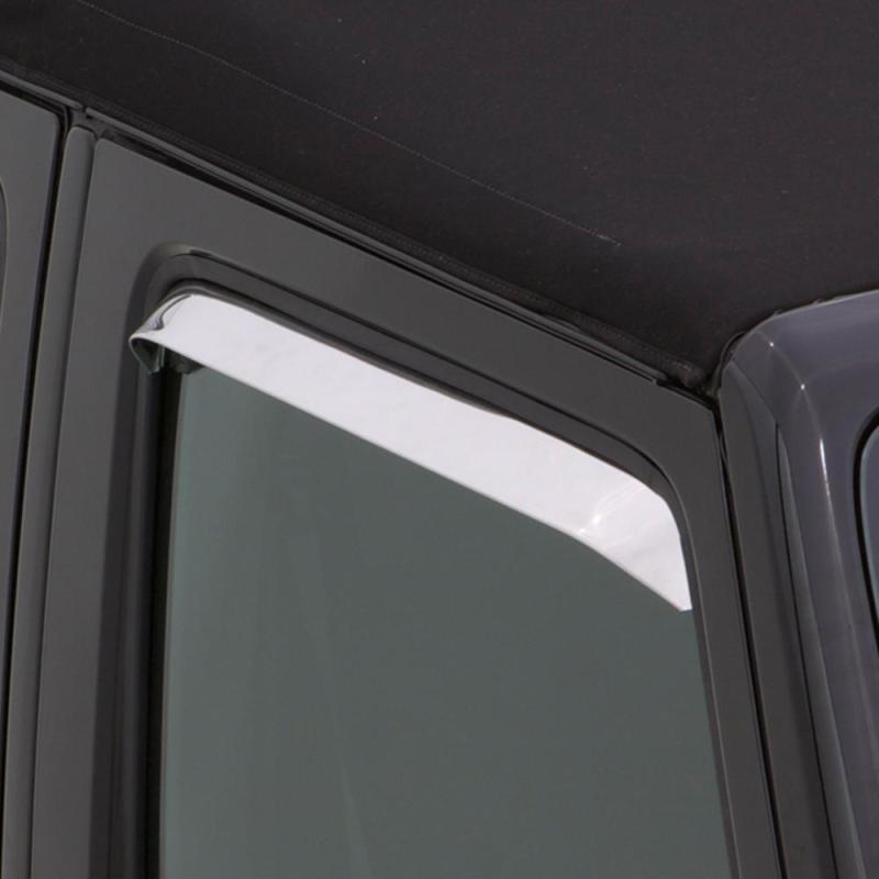 AVS Volkswagen Beetle Ventshade Window Deflectors 2pc - Stainless