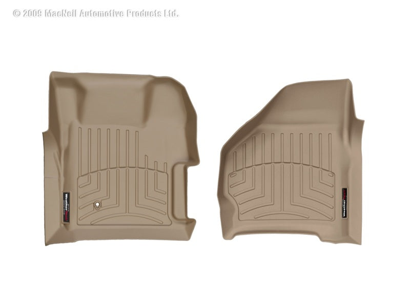 WeatherTech Ford F250/F350/F450/F550 Super Duty Regular Cab Front FloorLiner - Tan