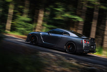 Load image into Gallery viewer, MBRP Nissan GTR 3.8L Stainless Steel 3.5in Cat-Back, Dual Split Rear Quad Carbon Tips