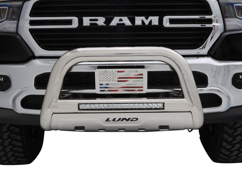 Lund Toyota Sequoia Bull Bar w/Light & Wiring - Polished