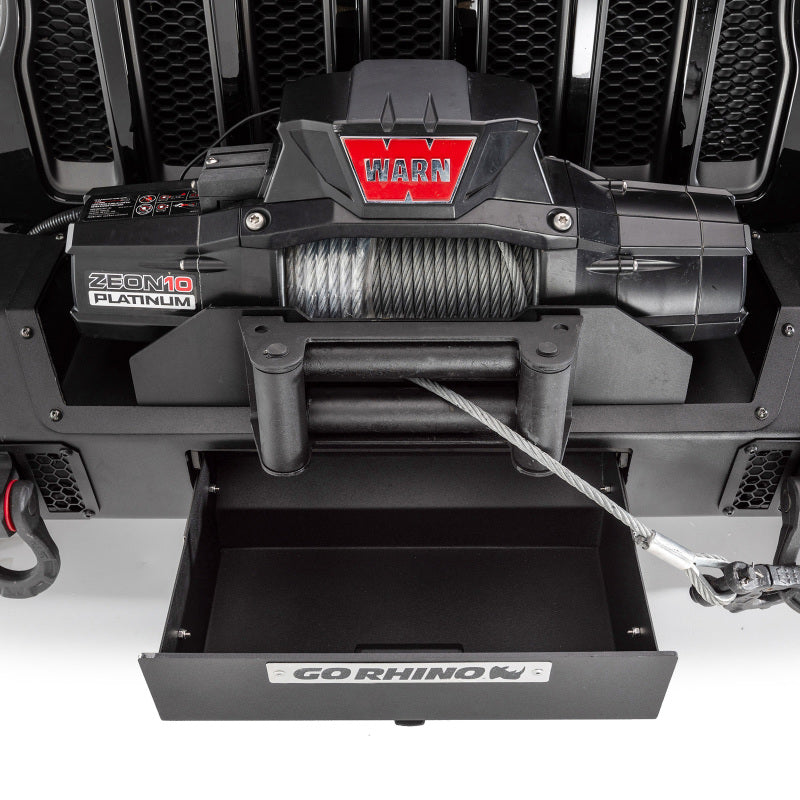 Go Rhino Jeep Wrangler JL/JLU/JK/JKU/Gladiator JT Trailline Front Stubby Bumper