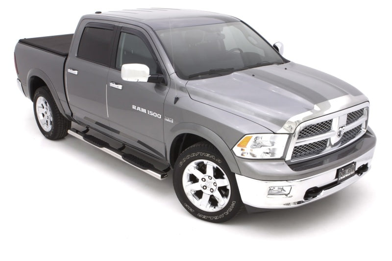 Lund Dodge Ram 2500 Crew Cab 5in. Oval Straight SS Nerf Bars - Polished