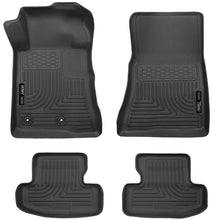 Load image into Gallery viewer, Husky Liners 15-22 Ford Mustang WeatherBeater Black Front &amp; Second Seat Floor Liner