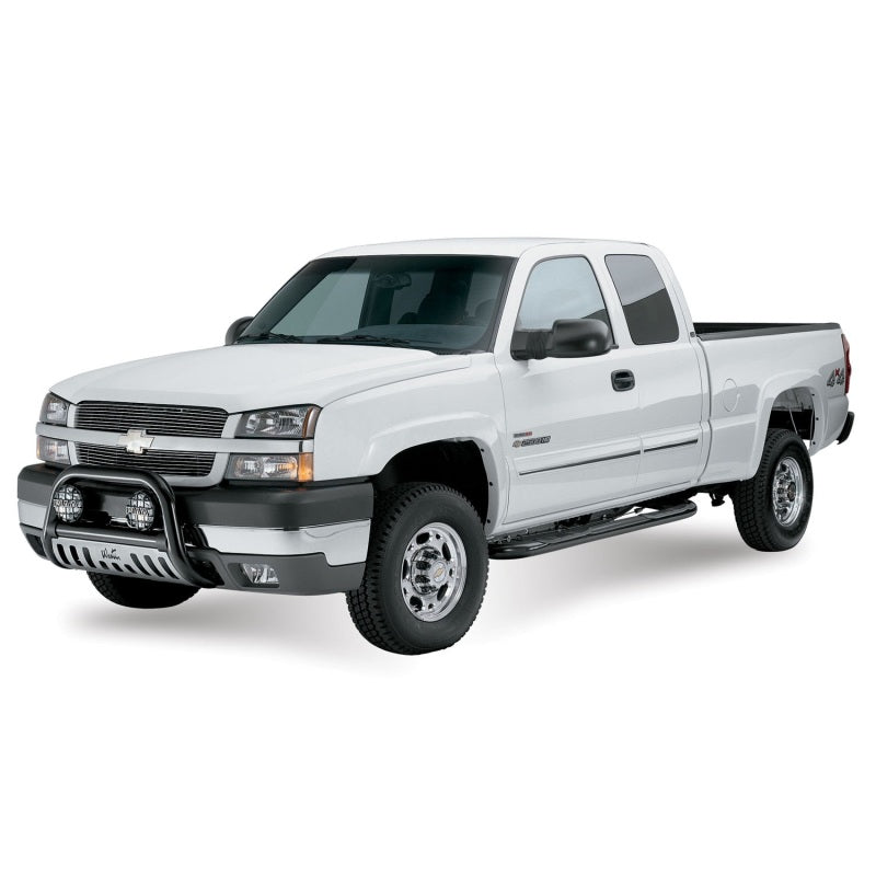 Westin 1999+ Chevy Silverado 1500 Crew Cab Signature 3 Nerf Step Bars - Black