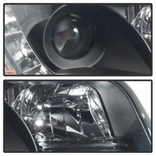 Load image into Gallery viewer, Spyder Audi A6 02-04 Projector Headlights Halogen Model Only - DRL Black PRO-YD-ADA601-DRL-BK