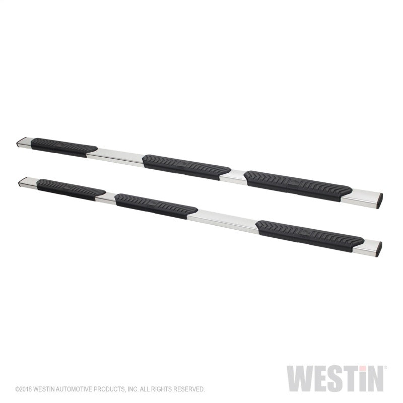 Westin Chevrolet Silverado/Sierra 1500 Crew Cab (5.5ft) R5 Modular Nerf Step Bars - SS