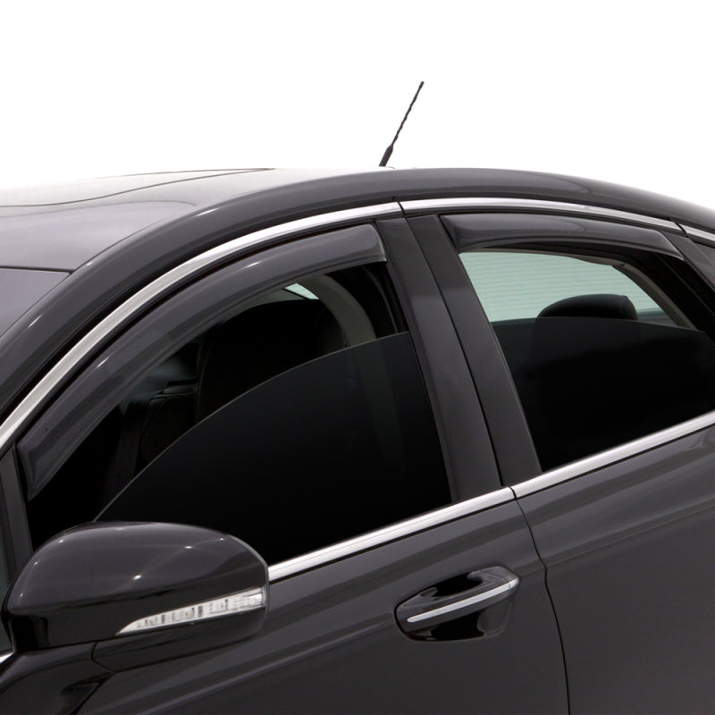 AVS Honda Accord Ventvisor In-Channel Front & Rear Window Deflectors 4pc - Smoke