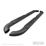 Westin 18+ Jeep Wrangler JLU 4dr Platinum 4 Oval Nerf Step Bars - Tex. Blk