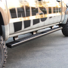 Load image into Gallery viewer, Westin Chevy Silverado Ext/Dbl Cab R7 Nerf Step Bars - Black