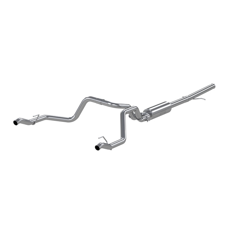 MBRP Chevrolet Silverado 1500 4.3L/5.3L 2.5in Cat Back Dual Rear Exit - T304