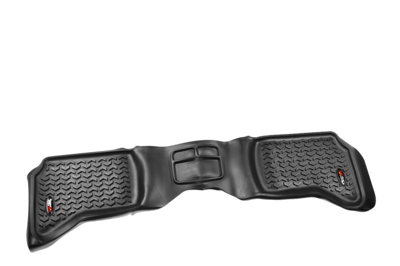 Rugged Ridge Floor Liner Rear Black Dodge Ram 1500 Quad Cab