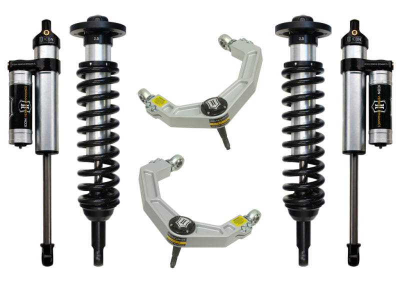 ICON 04-08 Ford F-150 2WD 0-2.63in Stage 3 Suspension System w/Billet Uca
