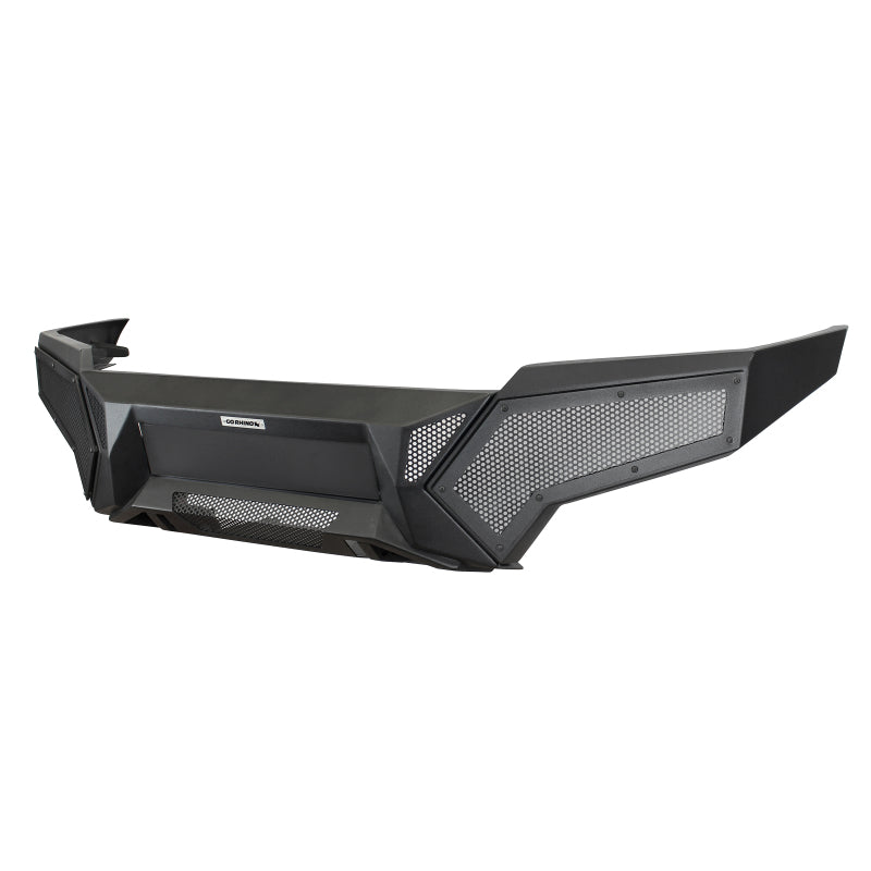 Go Rhino Tacoma Element Front Bumper w/ Power Actuated Hide-away Light Bar Mount Tex Black