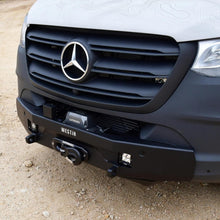 Load image into Gallery viewer, Westin 19+ Mercedes-Benz Sprinter Pro-Series Mid Width Front Bumper - Textured Black