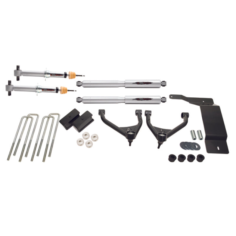 Belltech Chevrolet Silverado / GMC Sierra 1500 4WD 4in Suspension Lift Kit w/ Shocks