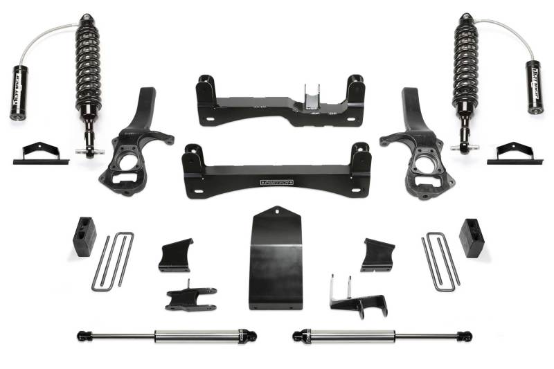 Fabtech 19+ GM C/K1500 P/U w/Trail Boss/At4 Pkg 4in Perf Sys w/Dl 2.5 Resi & 2.25