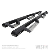 Westin Chevy Silverado 2500/3500 Crew Cab (6.5ft Bed) HDX W2W Nerf Step Bars - Textured Black