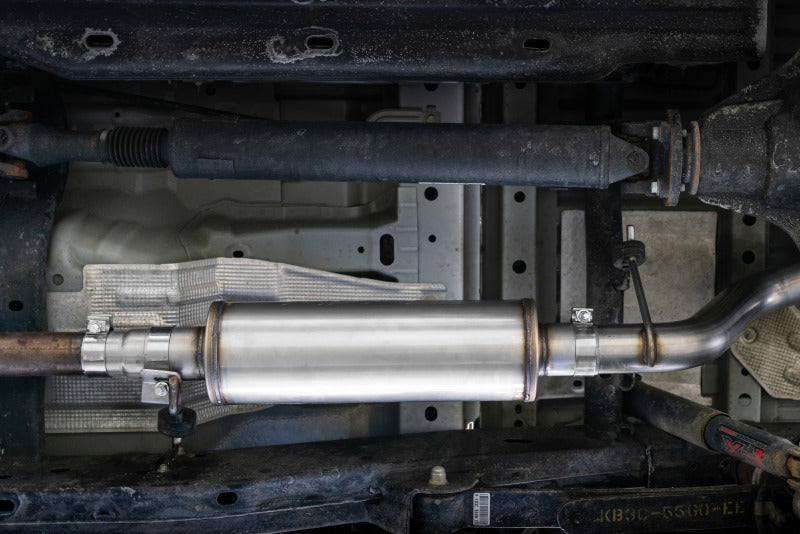 MBRP Ford Ranger 2.3L 3 in Dual Split Rear Exit  4 in Tips AL Cat Back