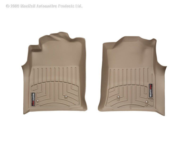 WeatherTech Toyota Tacoma Front FloorLiner - Tan