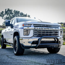 Load image into Gallery viewer, Westin Chevy Silverado 2500/3500 E-Series Bull Bar - Black