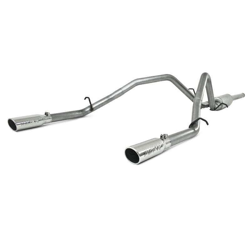 MBRP  Chevrolet/GMC 1500 4.8/5.3L EC/CC (excluding 8 bed) Cat Back Dual Split Rear