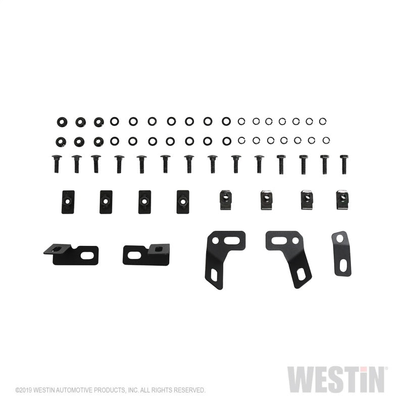 Westin 18+ Jeep Wrangler JL Inner Fenders - Front - Textured Black