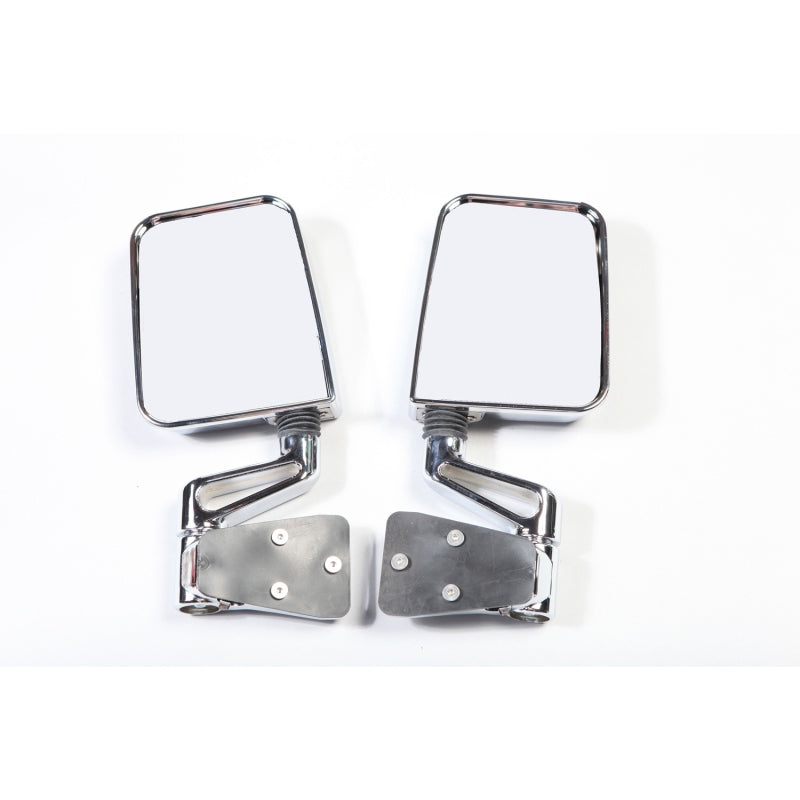 Rugged Ridge Jeep Wrangler YJ/TJ Chrome Dual Focus Door Mirror Kit