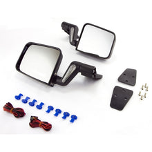 Load image into Gallery viewer, Rugged Ridge Jeep Wrangler Black Heated Door Mirror Kit
