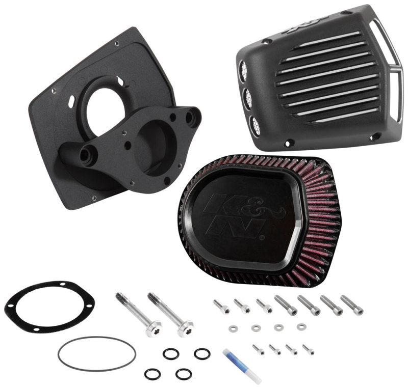 K&N Street Metal Intake System Shaker for Harley Davidson Touring