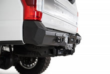 Load image into Gallery viewer, Addictive Desert Designs 17+ Ford Super Duty Bomber HD Rear Bumper w/ Mounts For Cube Lights