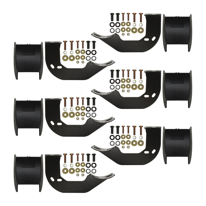 Westin 2005+ Toyota Tacoma Double Cab PRO TRAXX 5 Oval Nerf Step Bars - SS